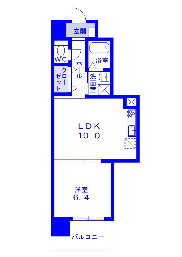 イセソラージュの間取り