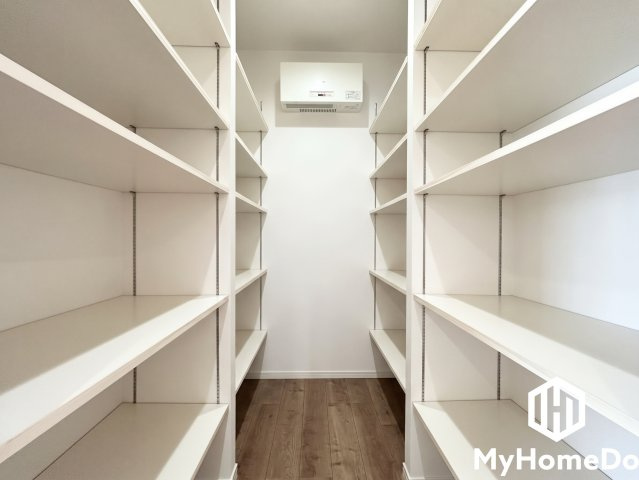 一宮市大和町苅安賀字上西之圦の収納|実写真と間取り図からCG再現した「空室リフォームイメージ」のため、実際と異なります。