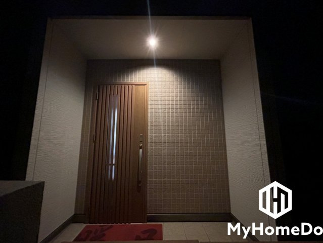 一宮市大和町苅安賀字上西之圦の玄関