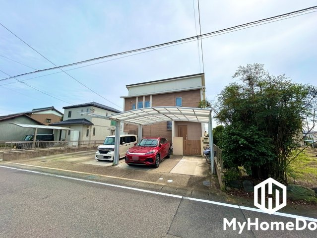 一宮市大和町苅安賀字上西之圦の外観|穏やかな街並みに馴染む外観デザインでございます。ぜひ現地へ足を運んでご覧になってみてくださいませ。