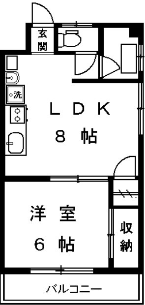 中根レジデンスの間取り