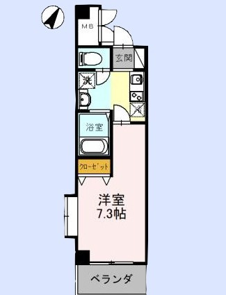 シャインヒル　Ⅱの間取り