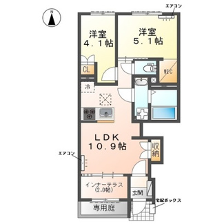 【間取り】 | 流山市東深井新築アパート