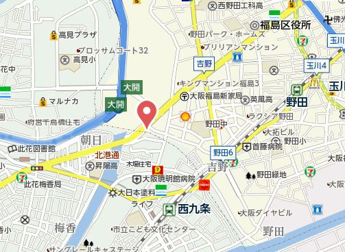 【地図】 | レグゼスタ福島Ⅱ