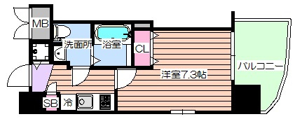 【間取り】 | レグゼスタ福島Ⅱ