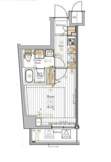 【間取り】 | ＭＡＸＩＶ北千住ＤＵＥ | 間取りです。