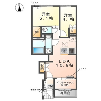 【間取り】 | 流山市東深井新築アパート