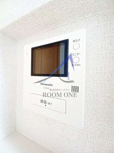 ハッピーノⅡのセキュリティ|モニター付きインターホンです。