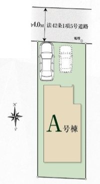 小金井市梶野町2丁目 中央線 東小金井駅 新築戸建の区画図