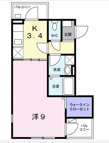 ラ・フレーズの間取り