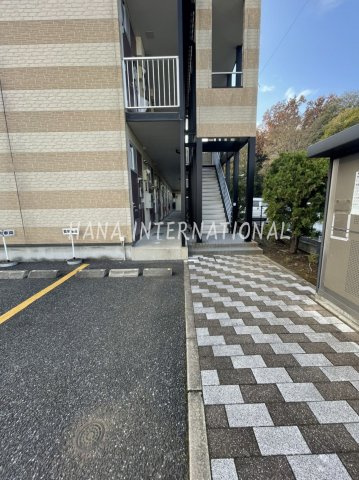 レオパレスＹＪ大橋のエントランス