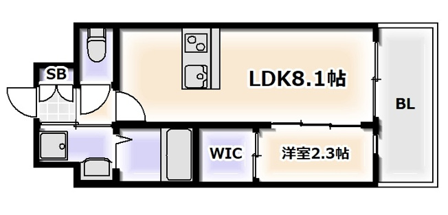 【間取り】 | セレニテ難波西アリエ