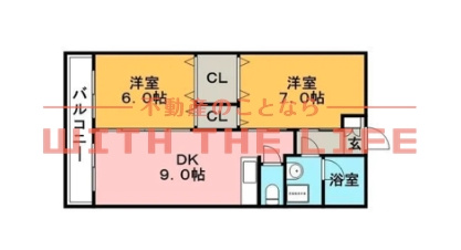 エサキビル【キャッシュバック対象物件】の間取り|間取り図です