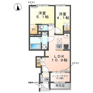 【間取り】 | 流山市東深井新築アパート