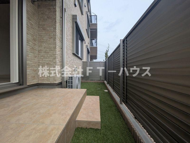 アルタス北国分のバルコニー