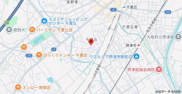 NeoGALANTEの地図