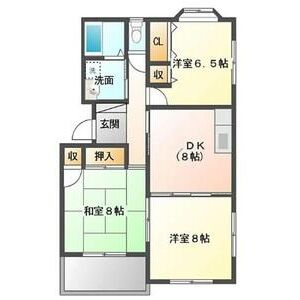 若葉と陽だまりのラ・ルーチェの間取り