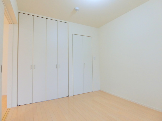 メゾン・クラージュ立川の居間・リビング|たっぷり収納のあるお部屋です。