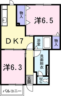 【間取り】 | シャトーＤＥマロン