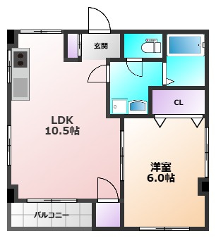 桜マンションの間取り