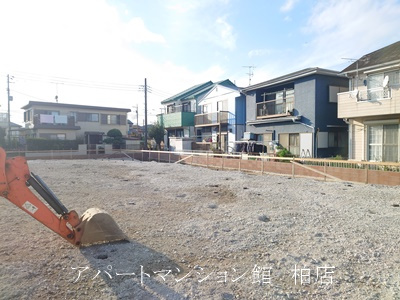 流山市東深井新築アパートの外観