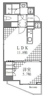 【間取り】 | プレール・ドゥーク押上Ⅲ