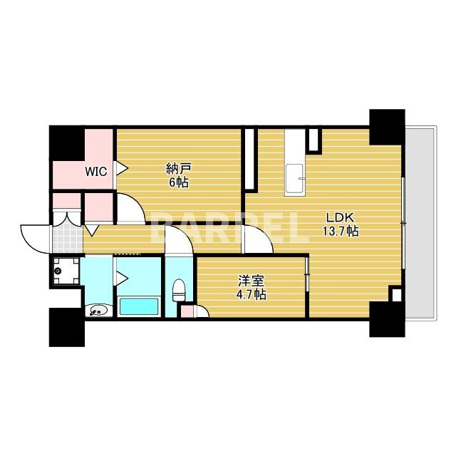 トリニティ豊中本町の間取り