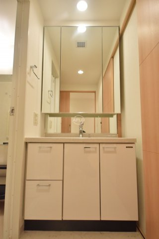 ロイヤルパークスなんば　塩草立葉小学校区の独立洗面台|ロイヤルパークスなんば　独立洗面台