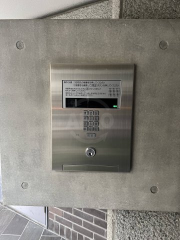 フォレステージュ北堀江のセキュリティ|フォレステージュ北堀江　テレビ付きモニターホン
