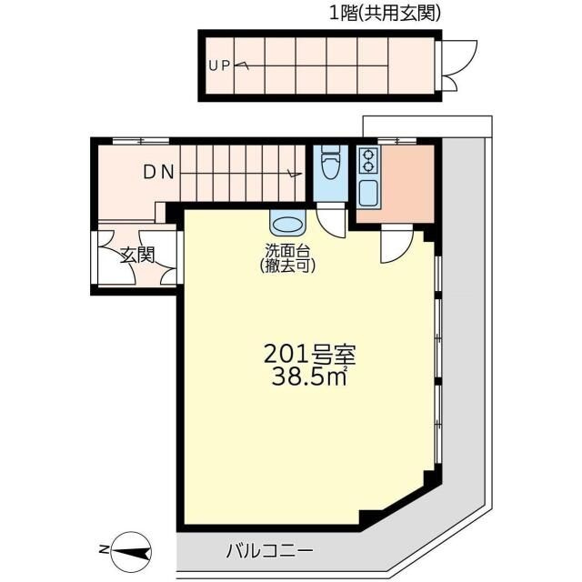 名和ビルの間取り
