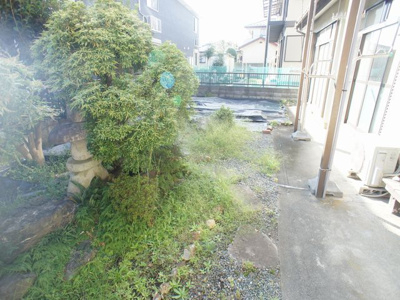 【庭】 | 鹿沼市東町貸家 | 日当たり良好！お洗濯物がたくさん干せます♪