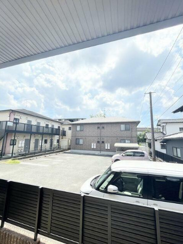 合志市須屋のアパートの展望