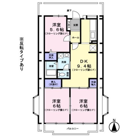 プランドールの間取り