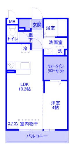 My tiaraの間取り