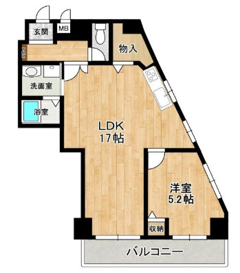 グランドシャトー西明石の間取り