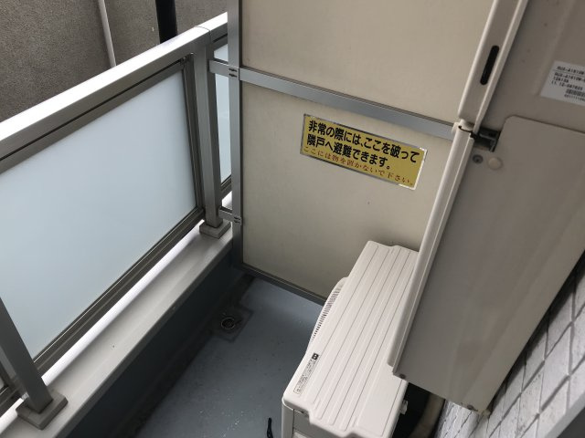 リブリ・クロシェットのバルコニー
