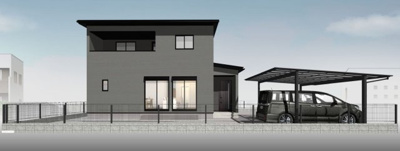 【外観】 | 建築条件付き宅地　香美市土佐山田町東本町２丁目(北) | イメージです