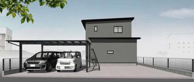 【外観】 | 建築条件付き宅地　香美市土佐山田町東本町２丁目(北) | イメージです