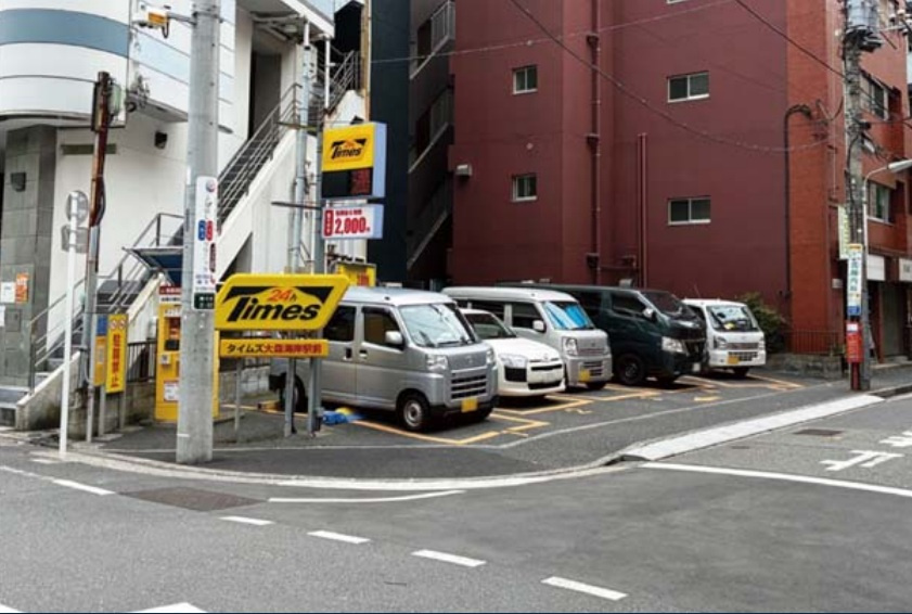 品川区南大井　建築条件なし売地の外観