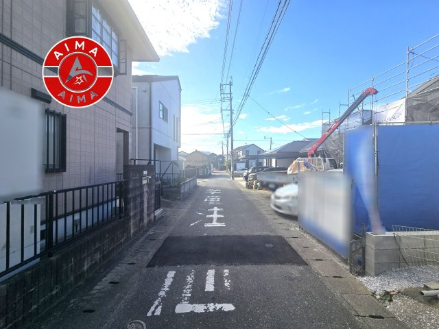 糟屋郡篠栗町津波黒3丁目第2-1棟（1号棟）の前面道路含む現地写真|前面道路です。
