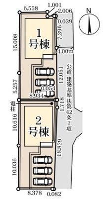 【区画図】 | Livele Garden.S鴻巣市大間 第4　新築住宅