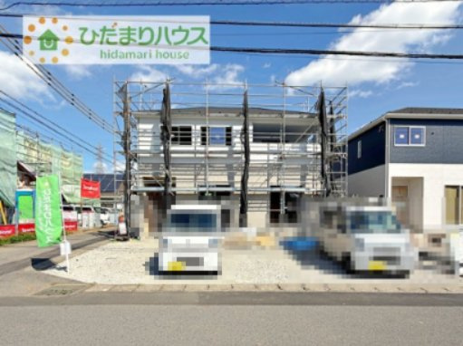 【外観】 | 土浦市木田余西台第2　新築戸建　7号棟 | お客様をお待たせする事は、御座いません！！
当日のご見学は勿論、いつでも見れます☆彡
