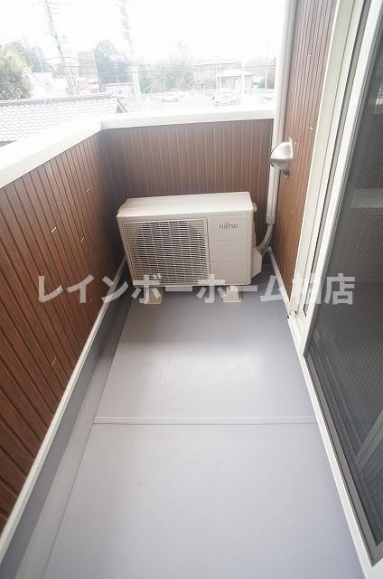特典：仲介手数料が50％OFFです‼のバルコニー|暖かな日差しのふりそそぐバルコニー