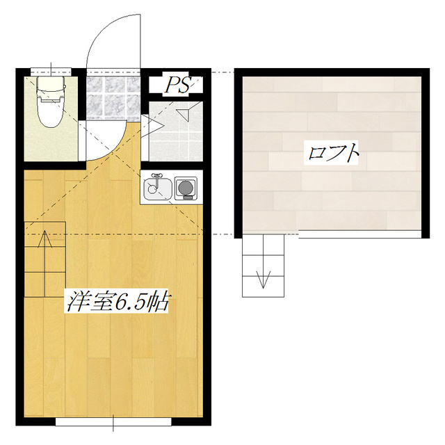 クレセール赤羽の間取り|2011年築の綺麗な物件！ロフト付きでお部屋を広く使えますよ♪