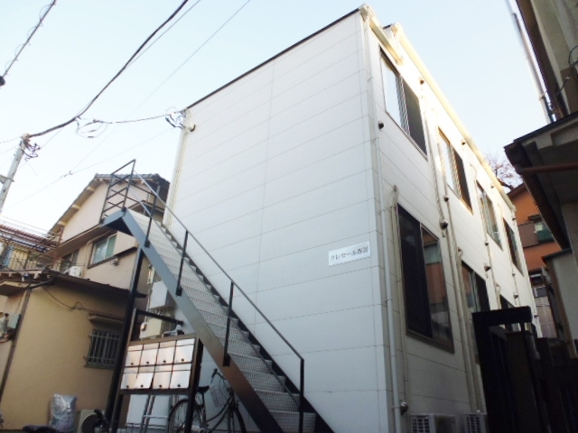 クレセール赤羽の外観|周辺は閑静な住宅街です