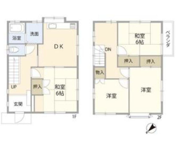 【間取り】 | 4DKはダイニングキッチンと4つの居室がある間取りです。大家族や二世帯住宅、または複数人で暮らす場合に適しています。食事スペースとくつろぎの場を分け、それぞれの個室も確保できるため、快適に過ごせます。