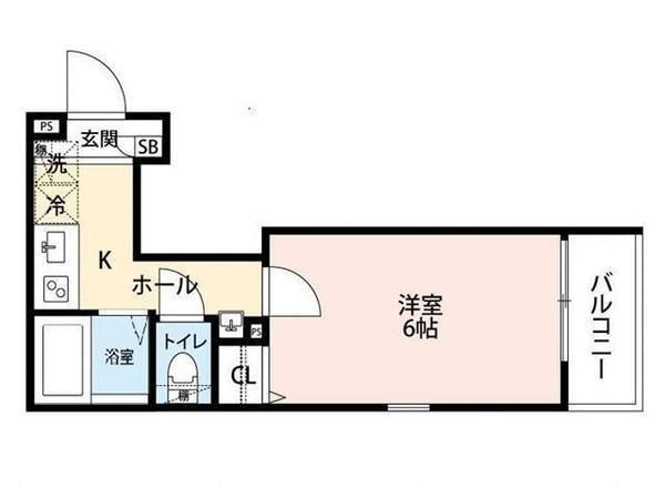 グランクオール東日暮里の間取り|間取りです。