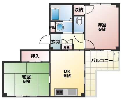 【間取り】 | コーポサニー