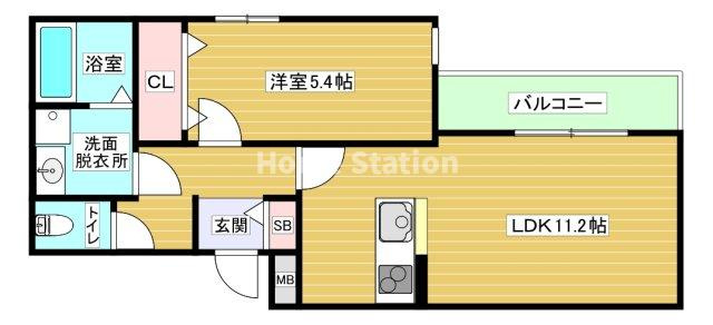 【間取り】 | CASA CALMA野田