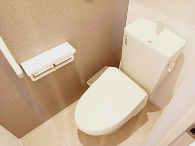 【トイレ】 | ヴィラ明の沢 | 清潔感のあるトイレです